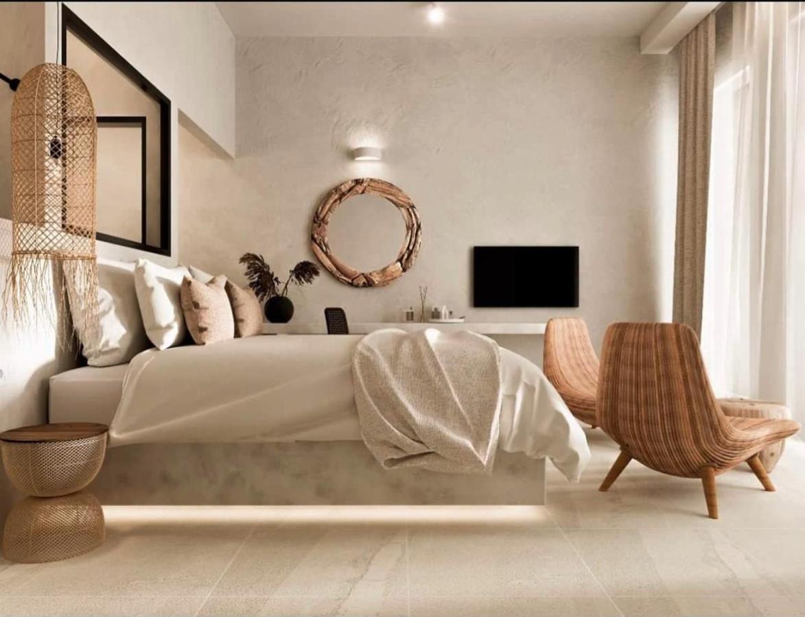 Delfini Beach Hotel & Suites Archangelos  Eksteriør billede
