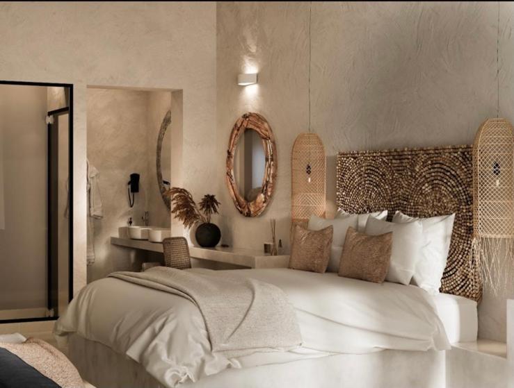 Delfini Beach Hotel & Suites Archangelos  Eksteriør billede