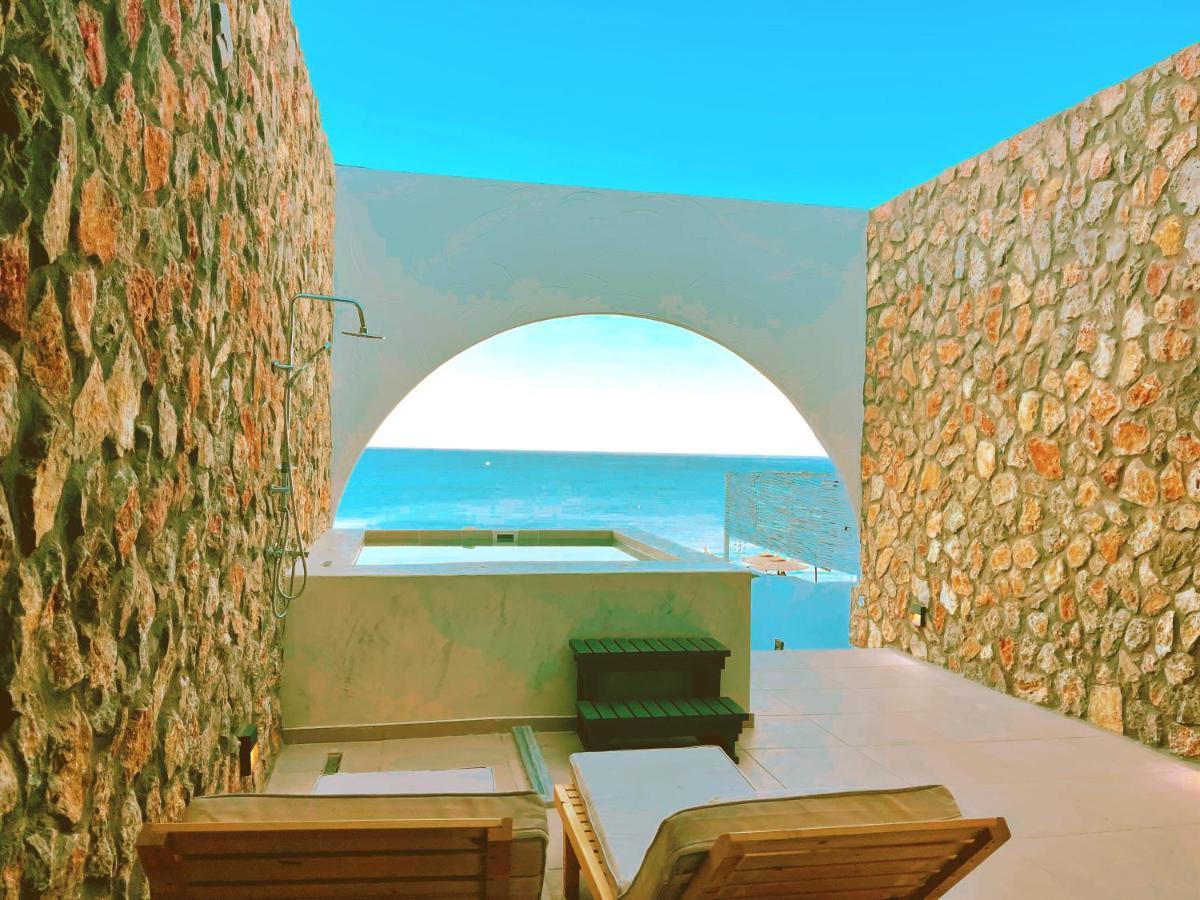 Delfini Beach Hotel & Suites Archangelos  Eksteriør billede