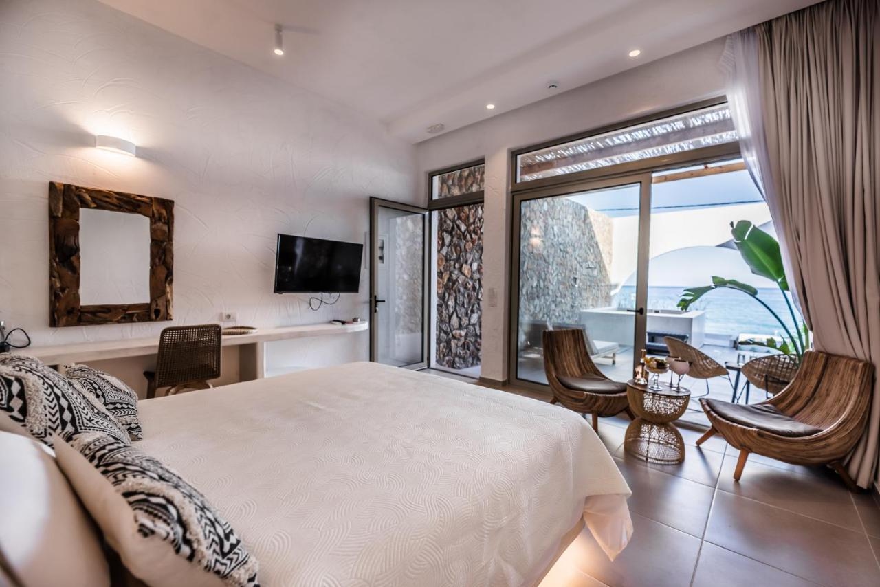 Delfini Beach Hotel & Suites Archangelos  Eksteriør billede